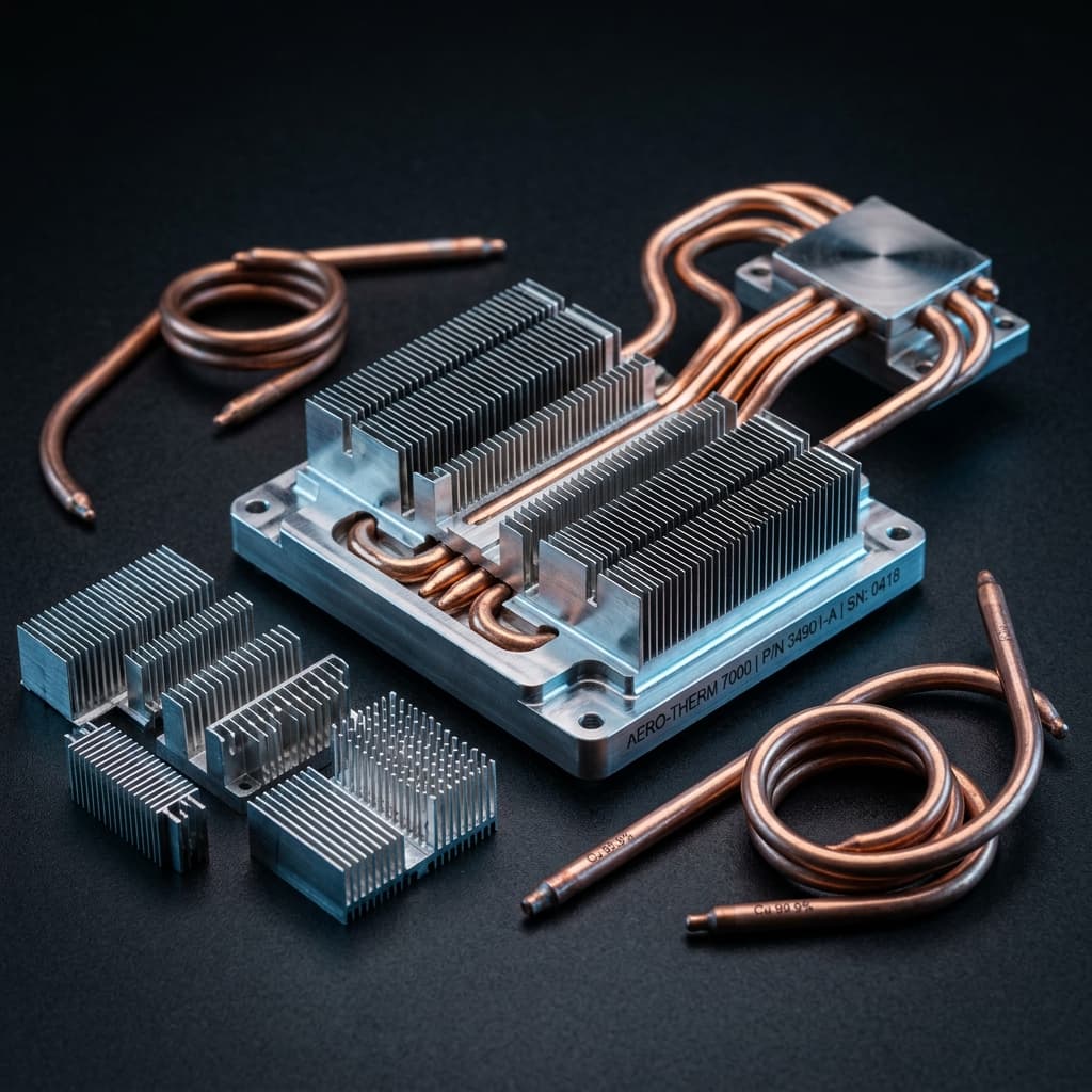 Heat pipe samples